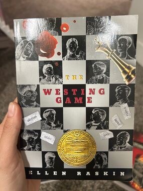 The Westing Game Paperback - Black, Red, Gold